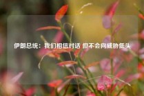 伊朗总统：我们相信对话 但不会向威胁低头