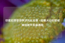 印度尼西亚将罗沃托比拉基 - 拉基火山的警戒级别提升至最高级